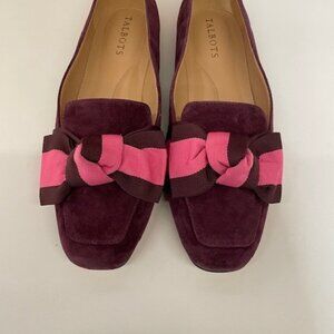 Talbots suede flats